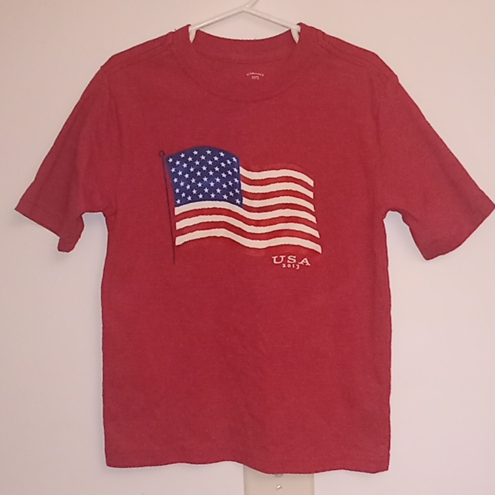 2013 American Flag Patriotic USA  T-Shirt Size XS 4/5